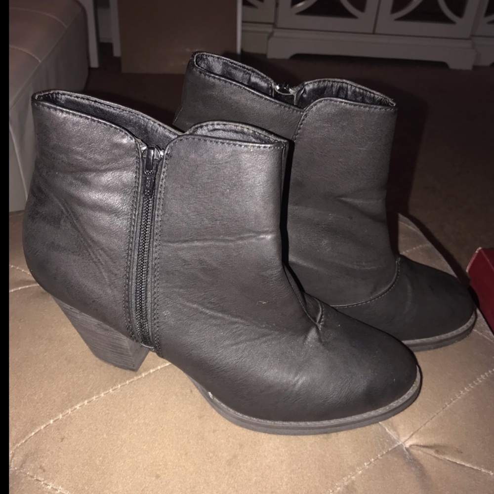 Black Ankle Boots